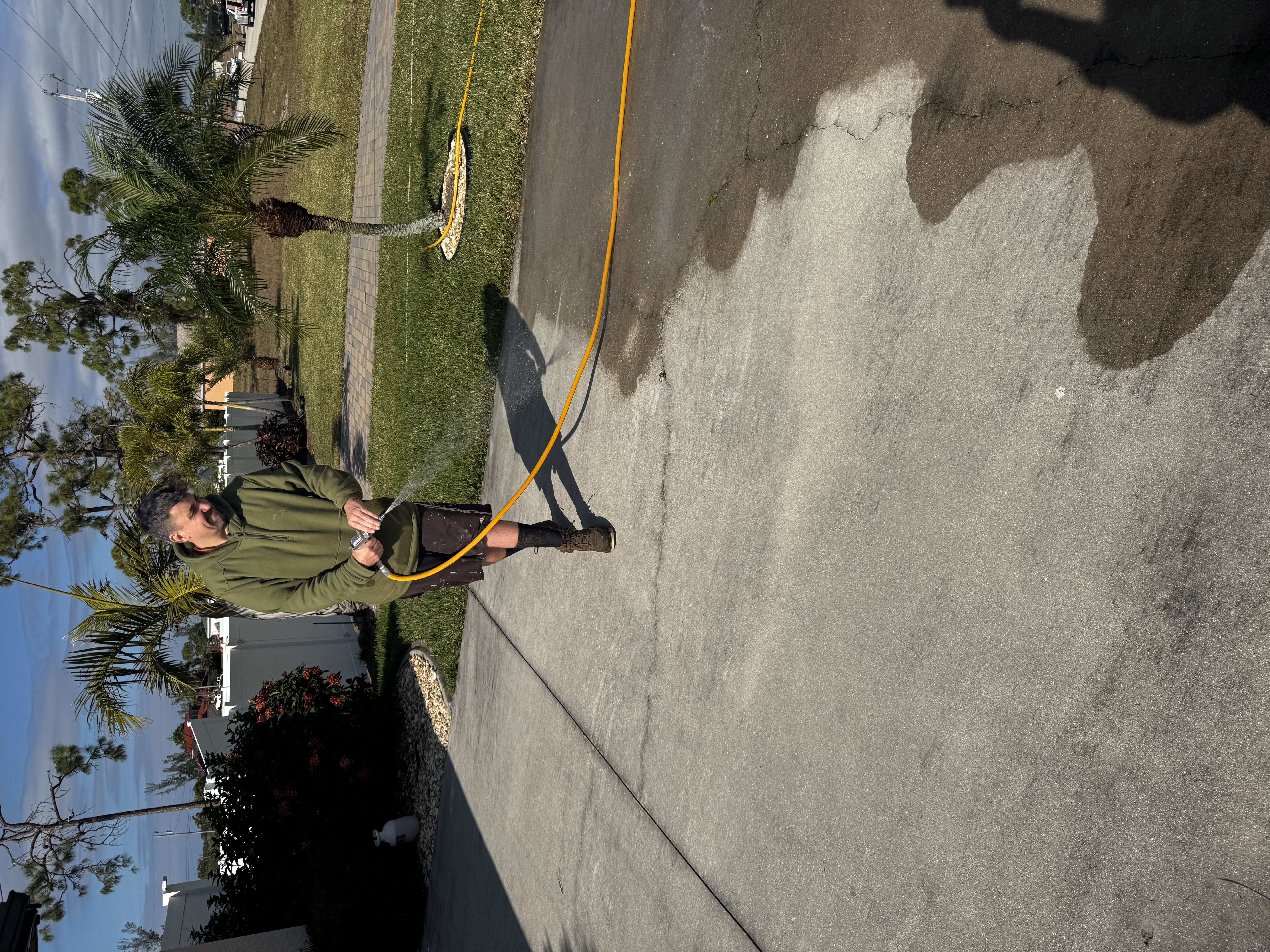 driveway pressure washing sanibel