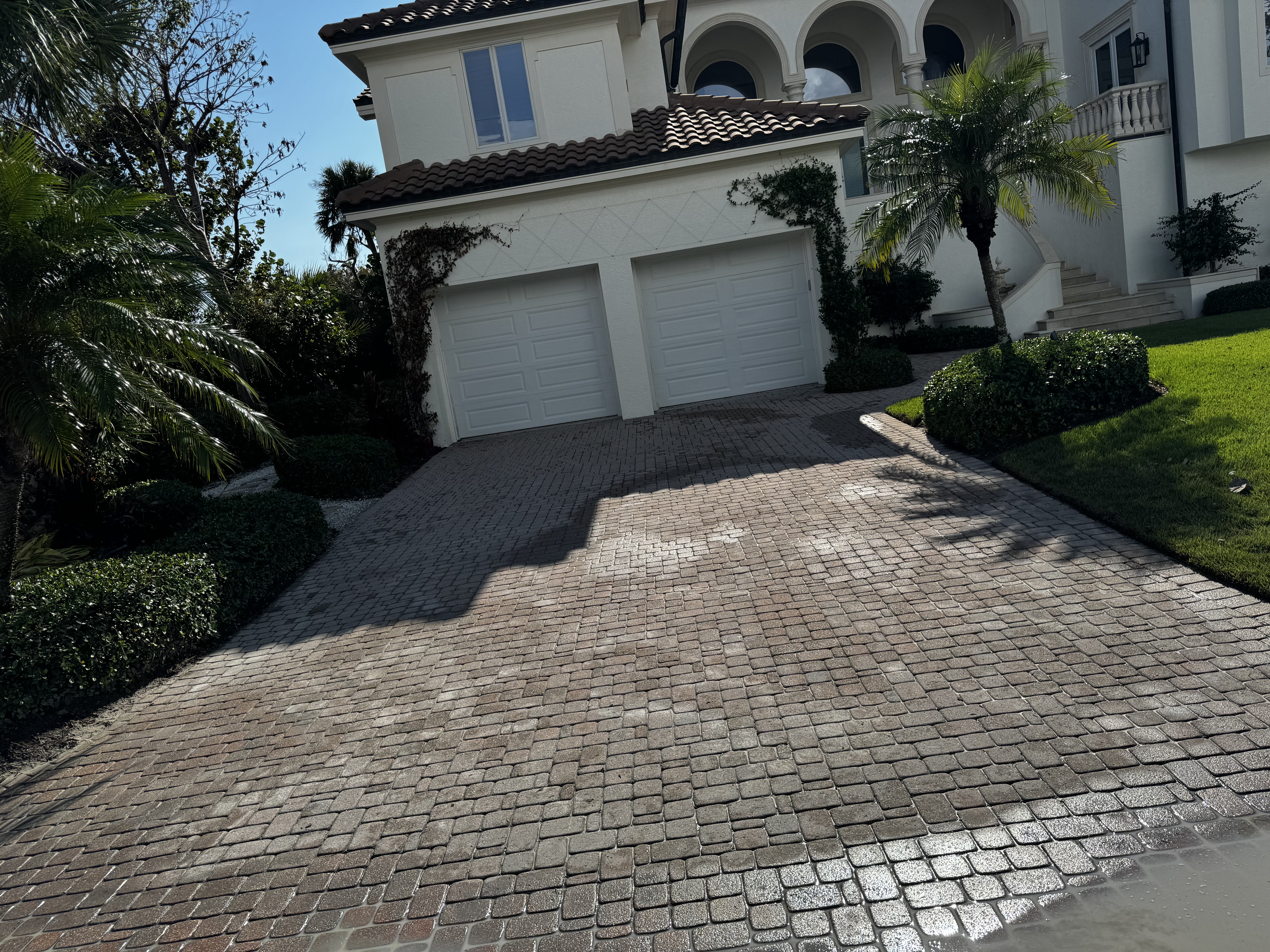 paver pressure washing Sanibel