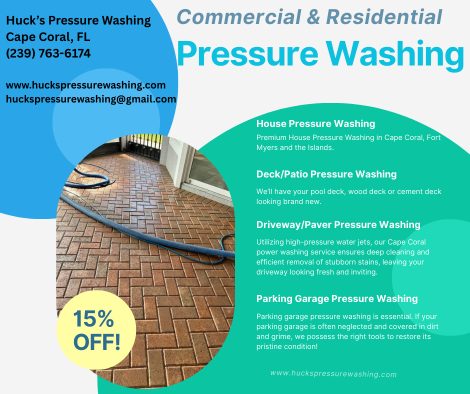 Sanibel pressure washing